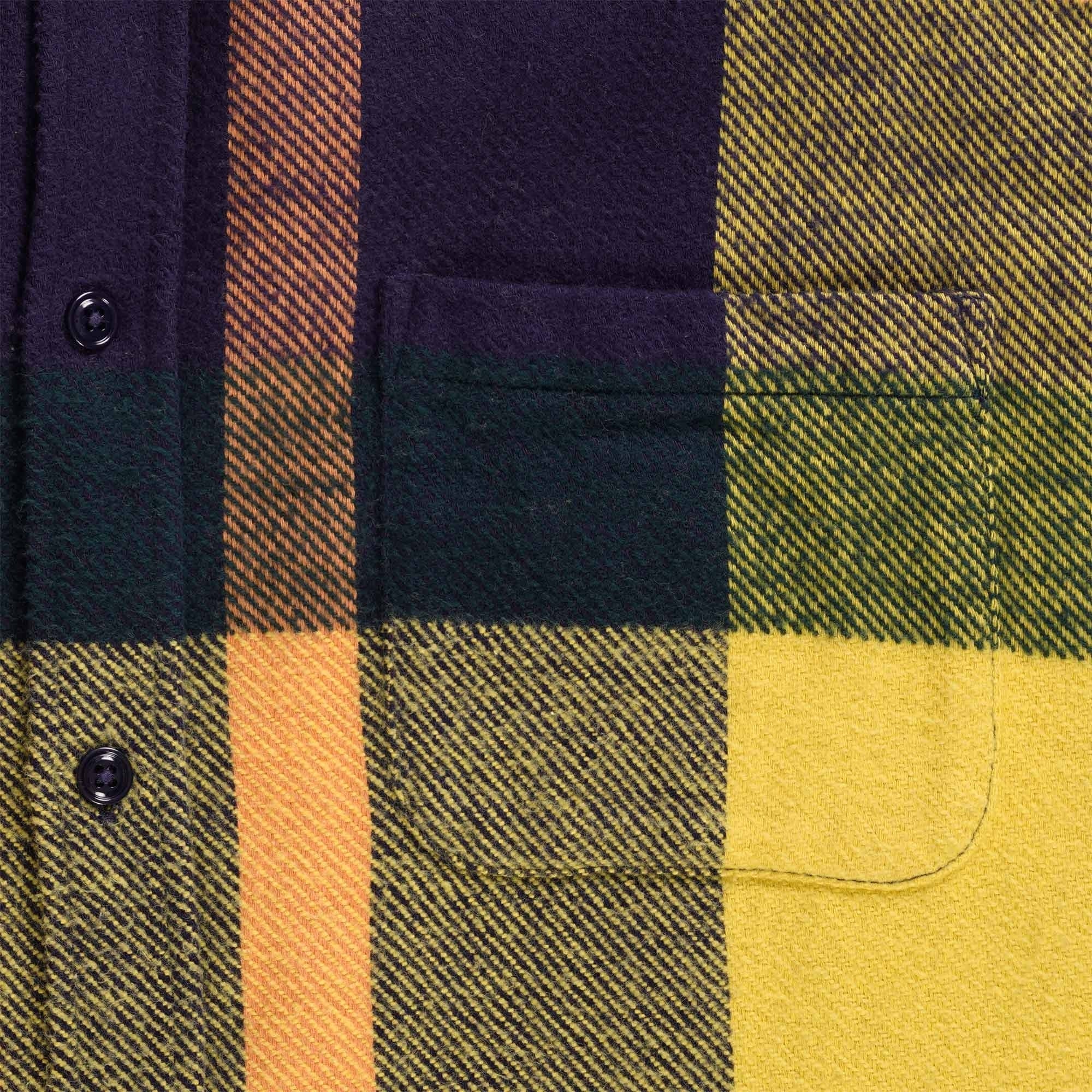 Portuguese Flannel Tirol Shirt - Yellow