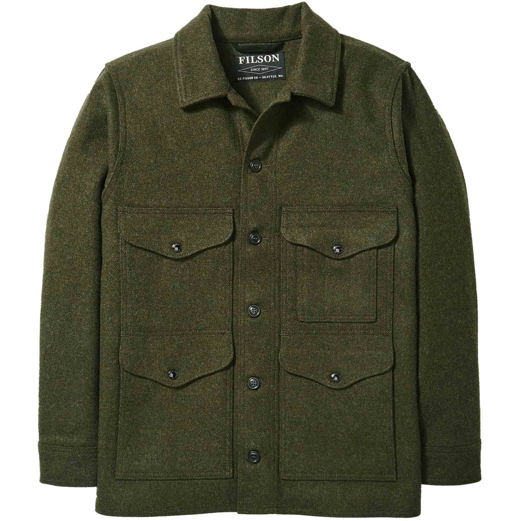 Filson Mackinaw Wool Cruiser - Forest Green