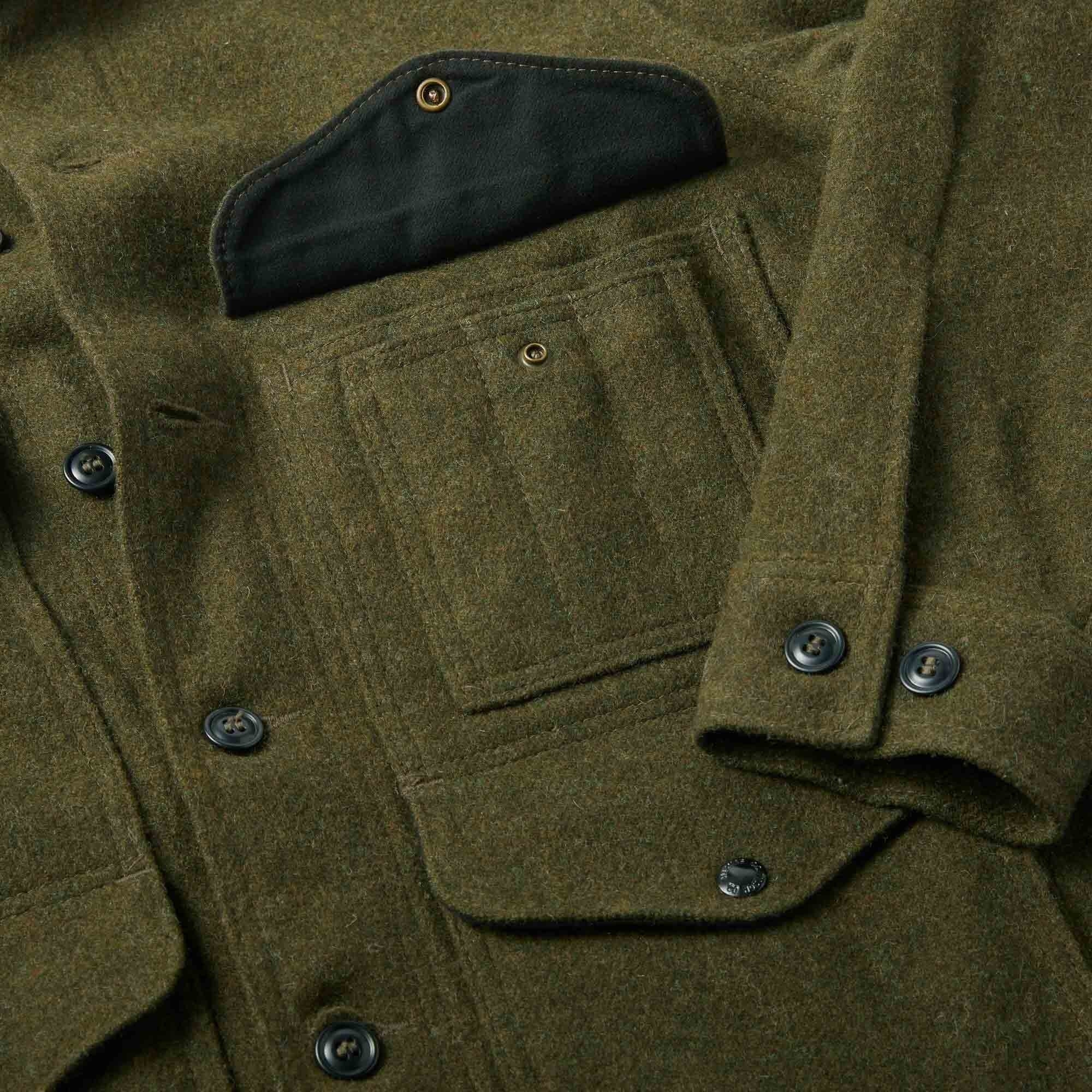 Filson Mackinaw Wool Cruiser - Forest Green