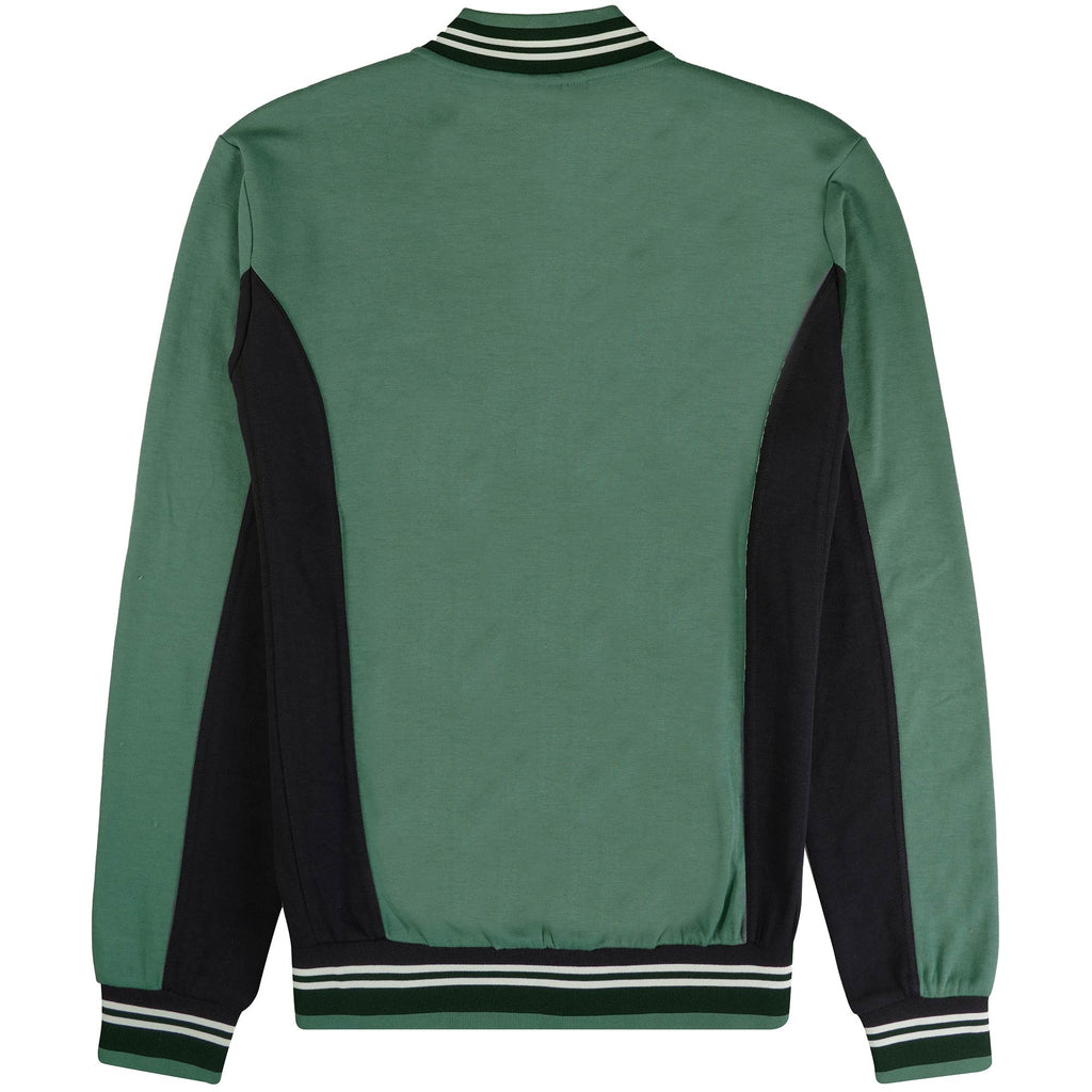Fila Vintage Settanta Baseball Track Jacket - Dark Forest