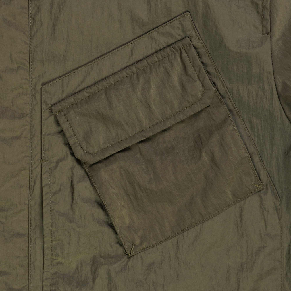 Paul and Shark Save The Sea Shacket - Olive