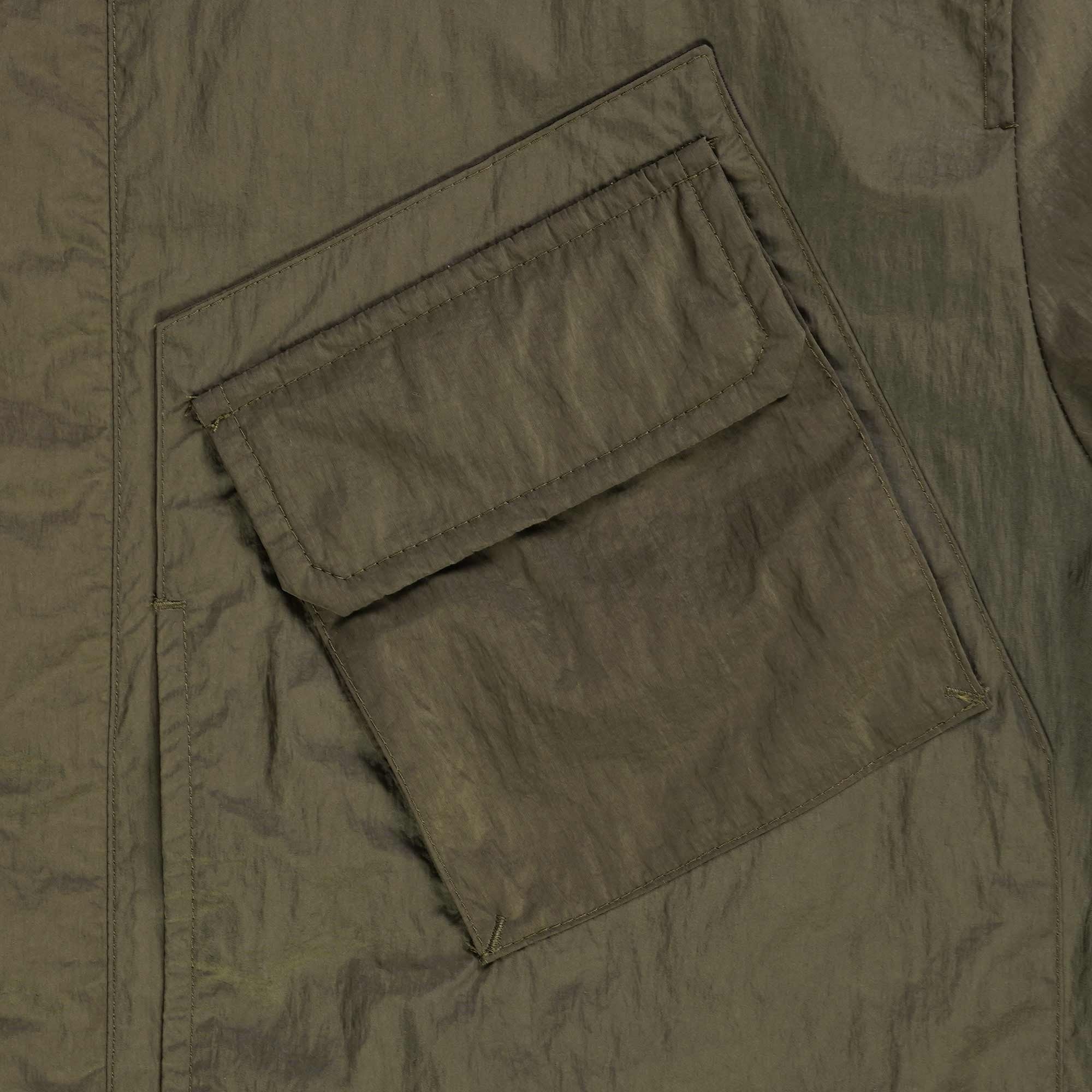 Paul and Shark Save The Sea Shacket - Olive