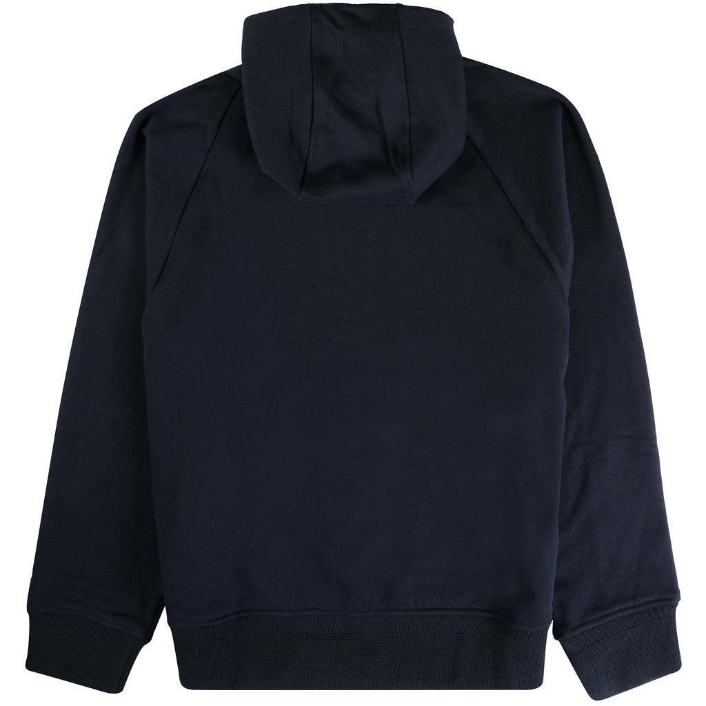 Emporio Armani Logo Hoodie - Navy