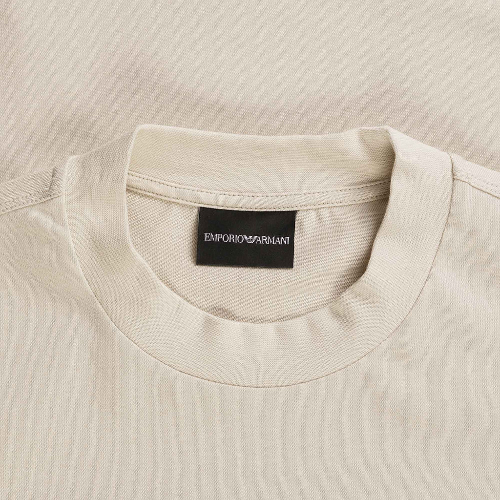 Emporio Armani Logo T-shirt - Beige