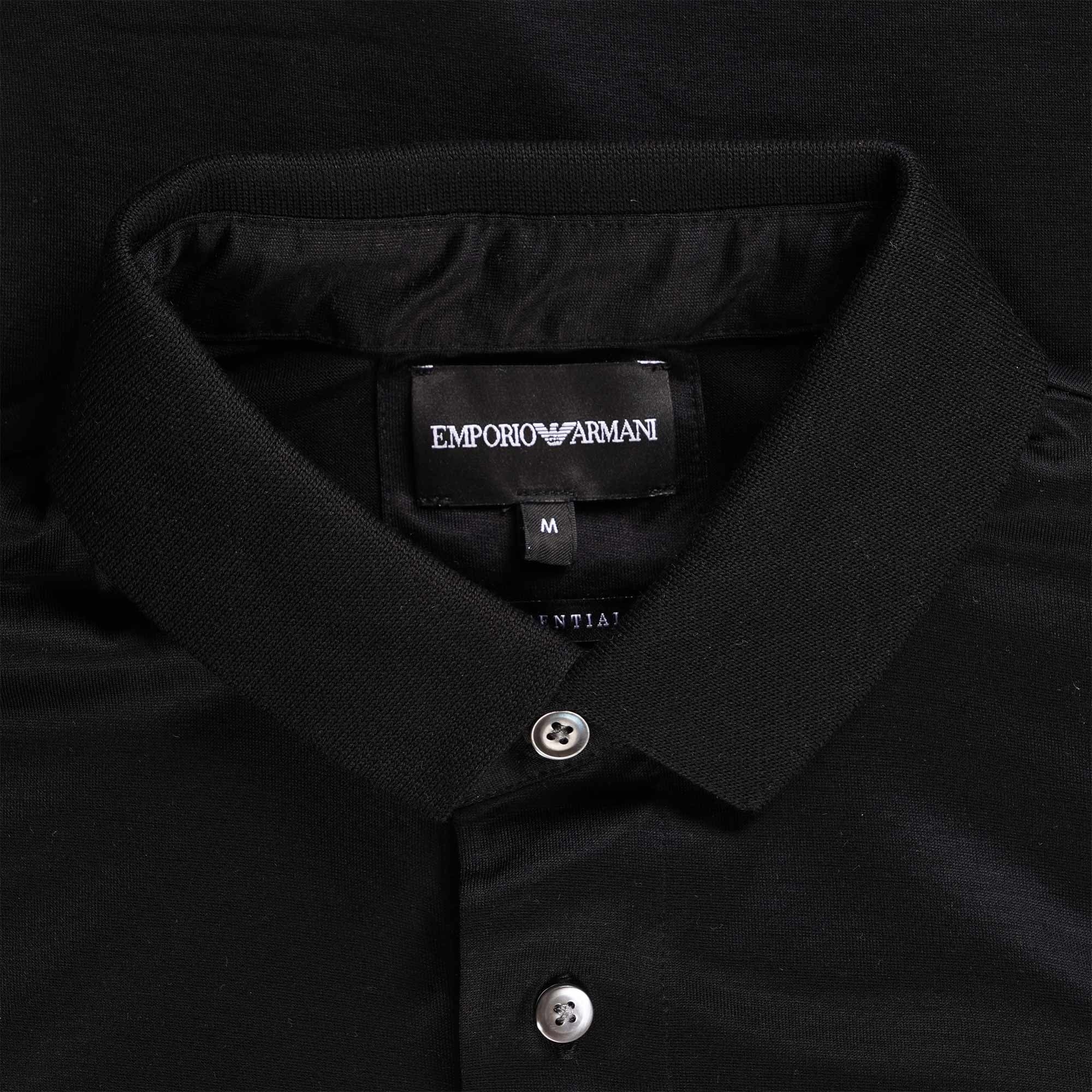 Emporio Armani Essentials Polo Shirt - Nero