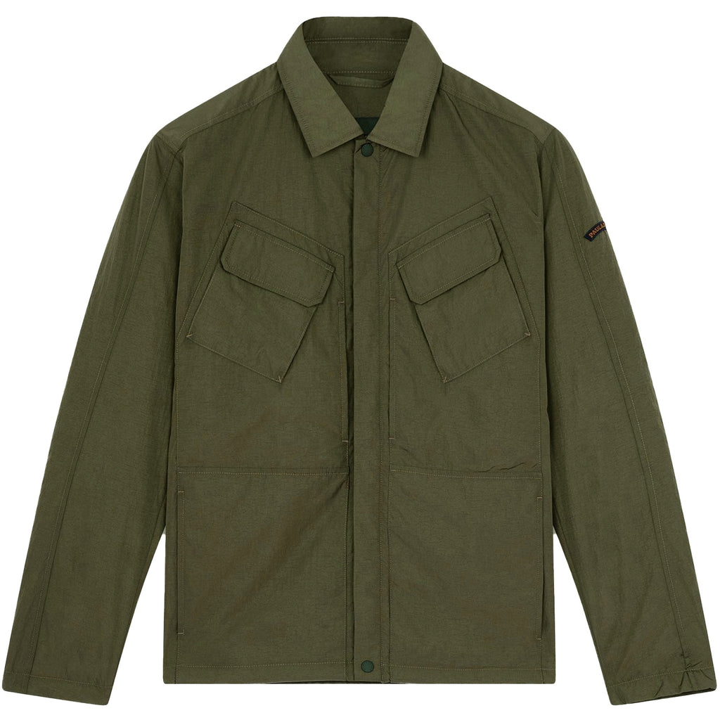 Paul and Shark Save The Sea Shacket - Olive