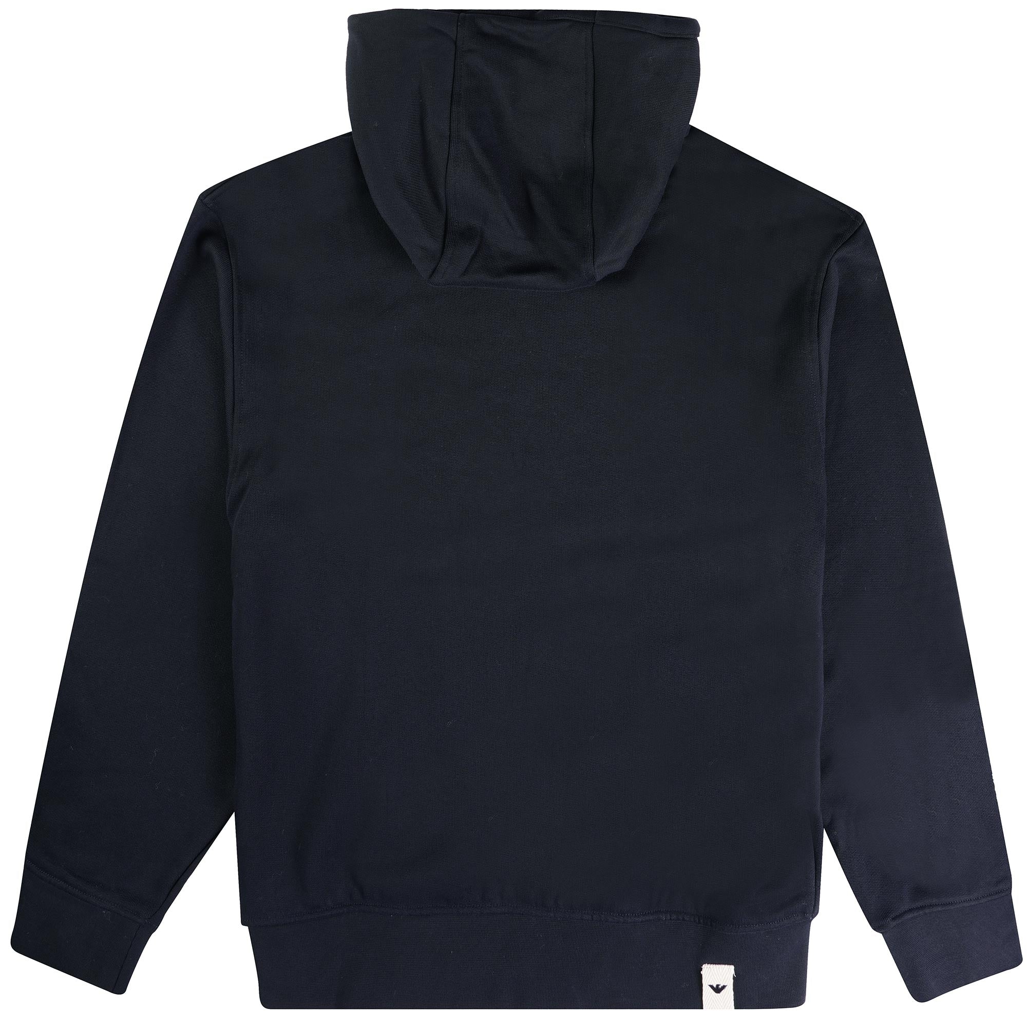 Emporio Armani Zip Neck Hoodie - Blu Navy