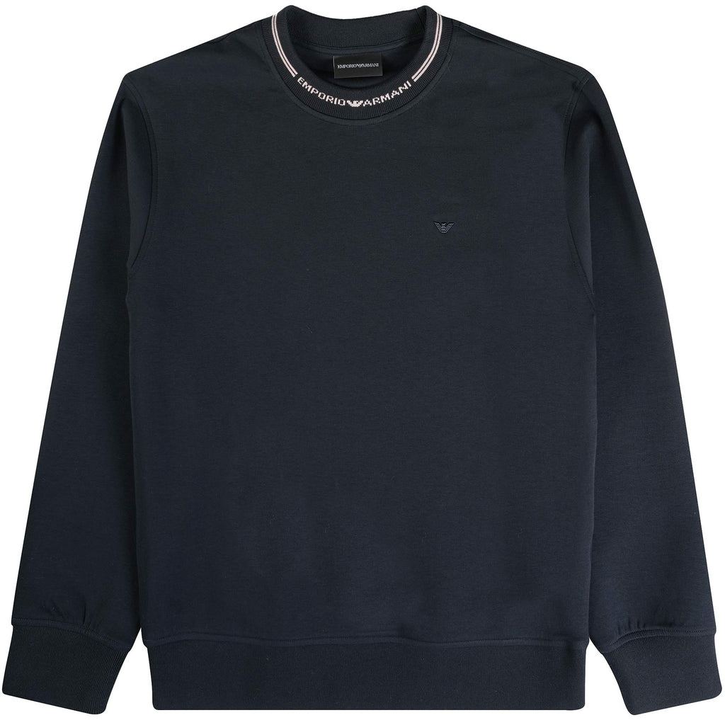 Emporio Armani Logo Sweatshirt - Navy