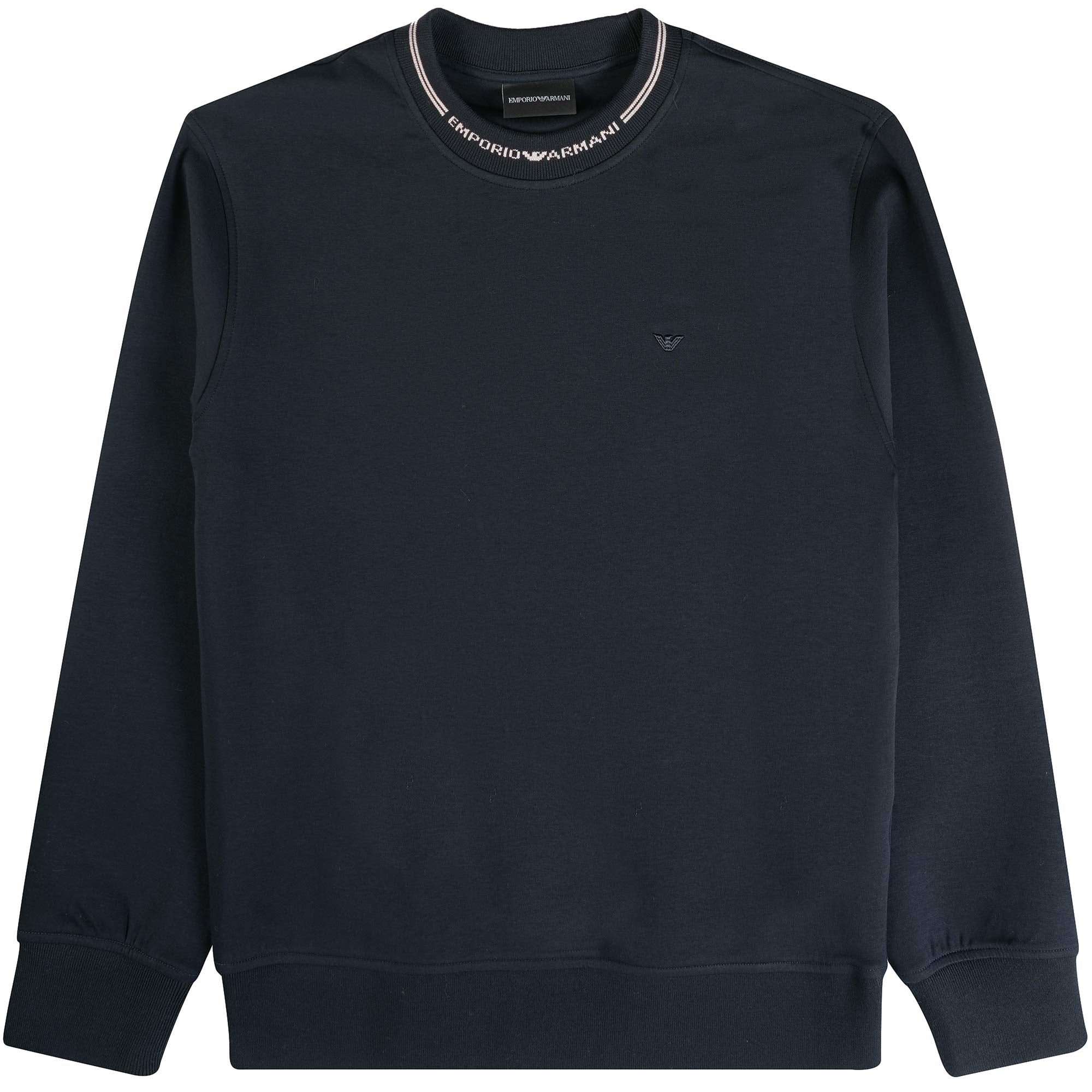 Emporio Armani Logo Sweatshirt - Navy