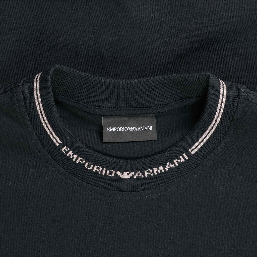 Emporio Armani Logo Sweatshirt - Navy