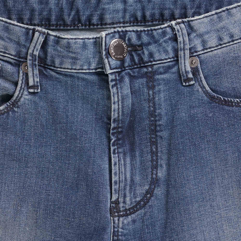 Emporio Armani J06 Slim Fit Jeans - Blu Mid
