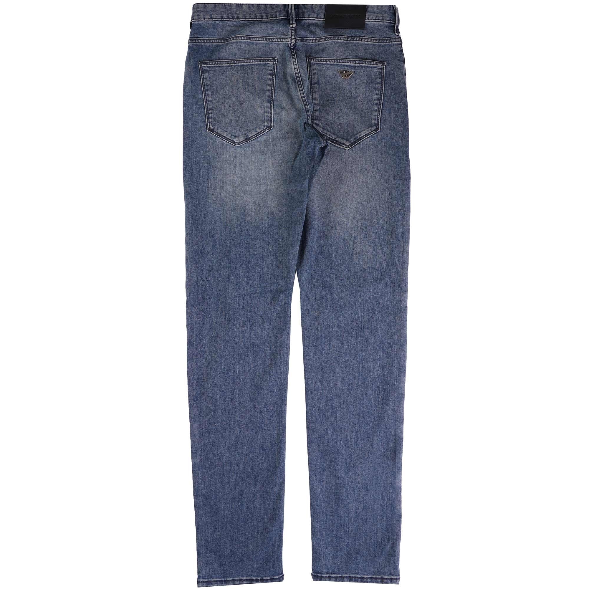 Emporio Armani J06 Slim Fit Jeans - Blu Mid