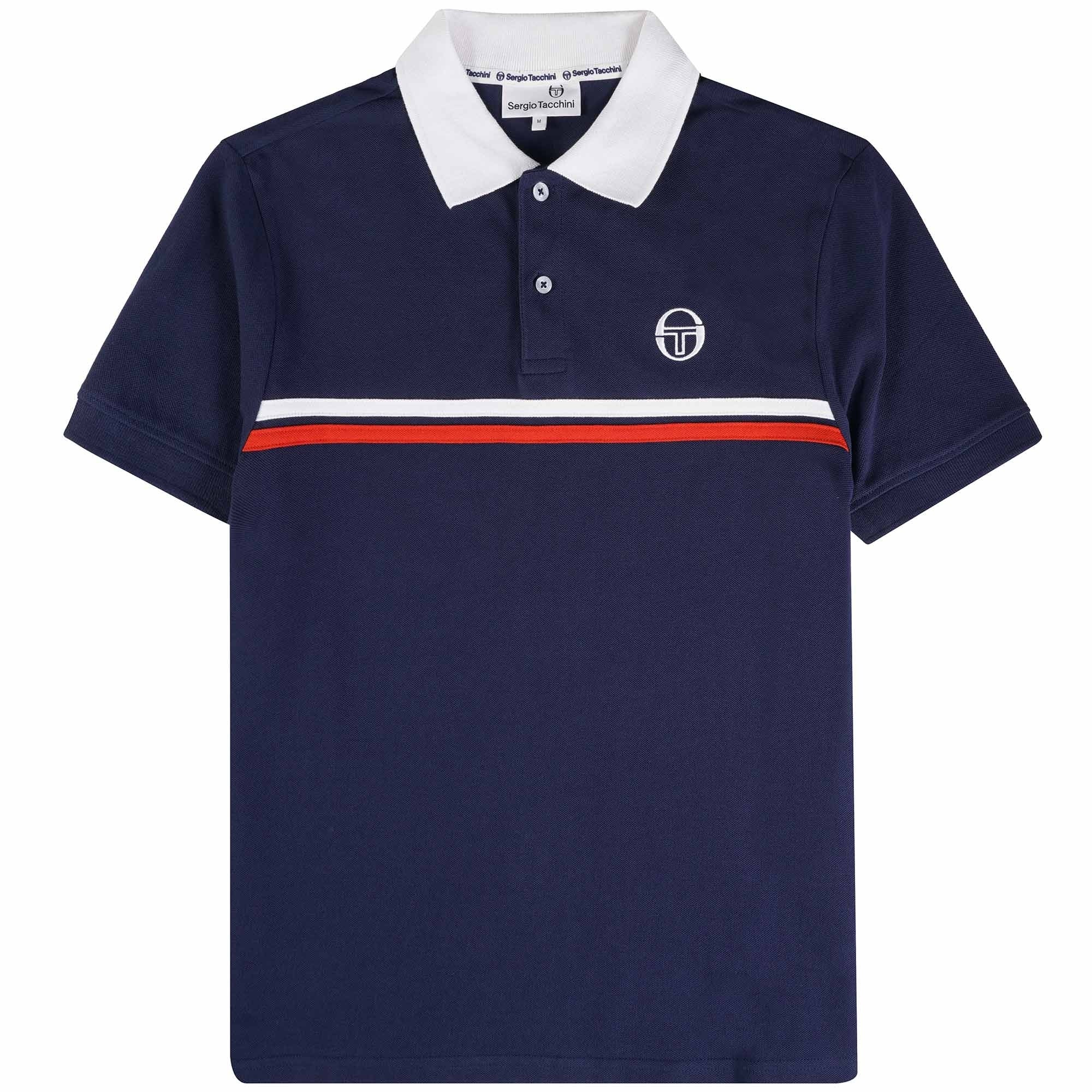 Sergio Tacchini Supermac Polo Shirt - Maritime