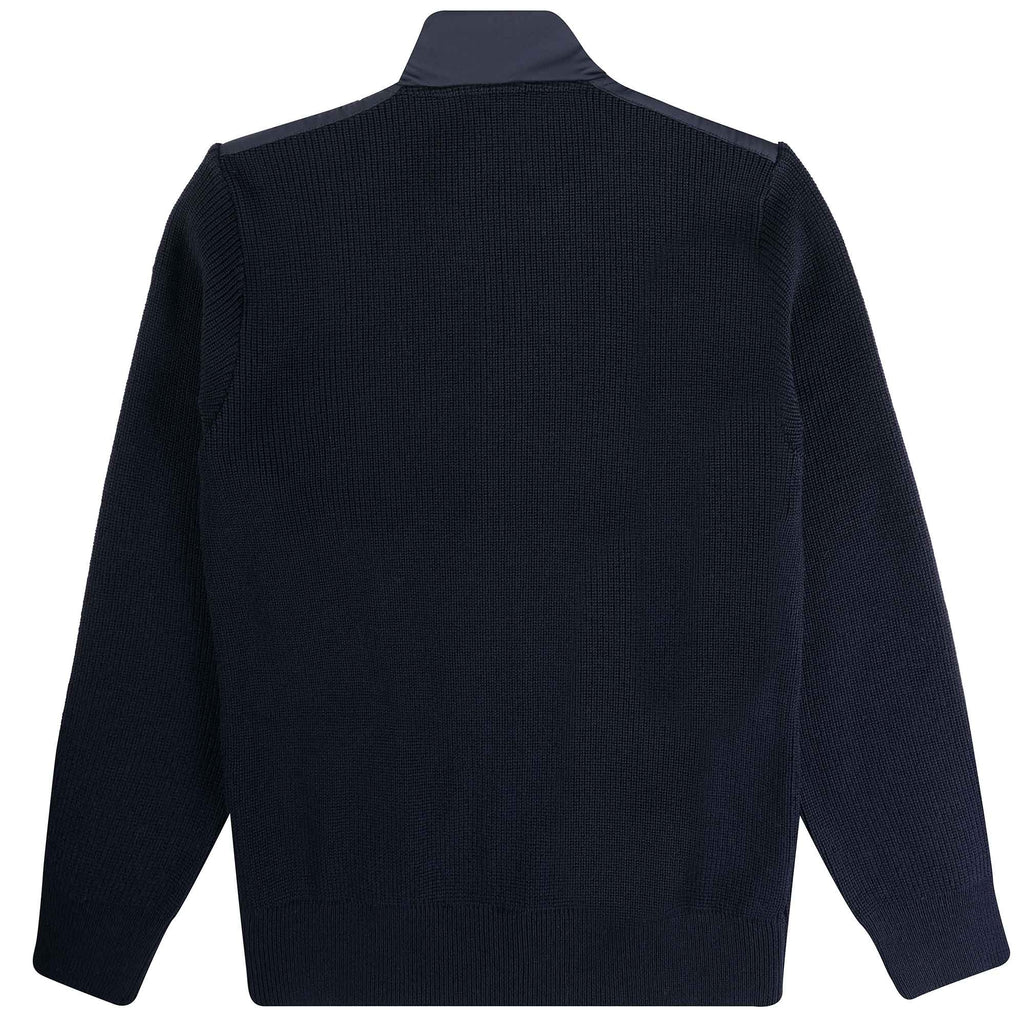 Paul and Shark Full Zip Sailor Cardigan - Navy