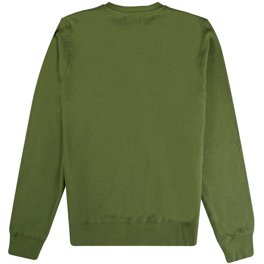 Aquascutum Large Logo Sweatshirt - Army Green