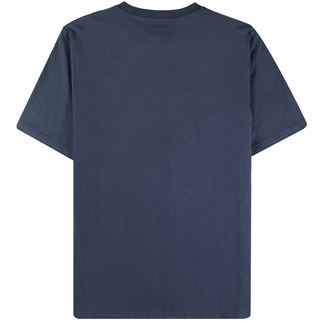 Aquascutum Large Logo T-Shirt - Navy
