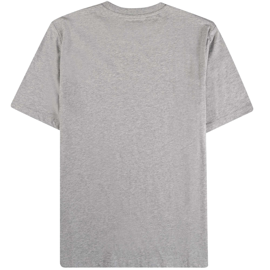 Aquascutum Large Logo T-Shirt - Grey Mel