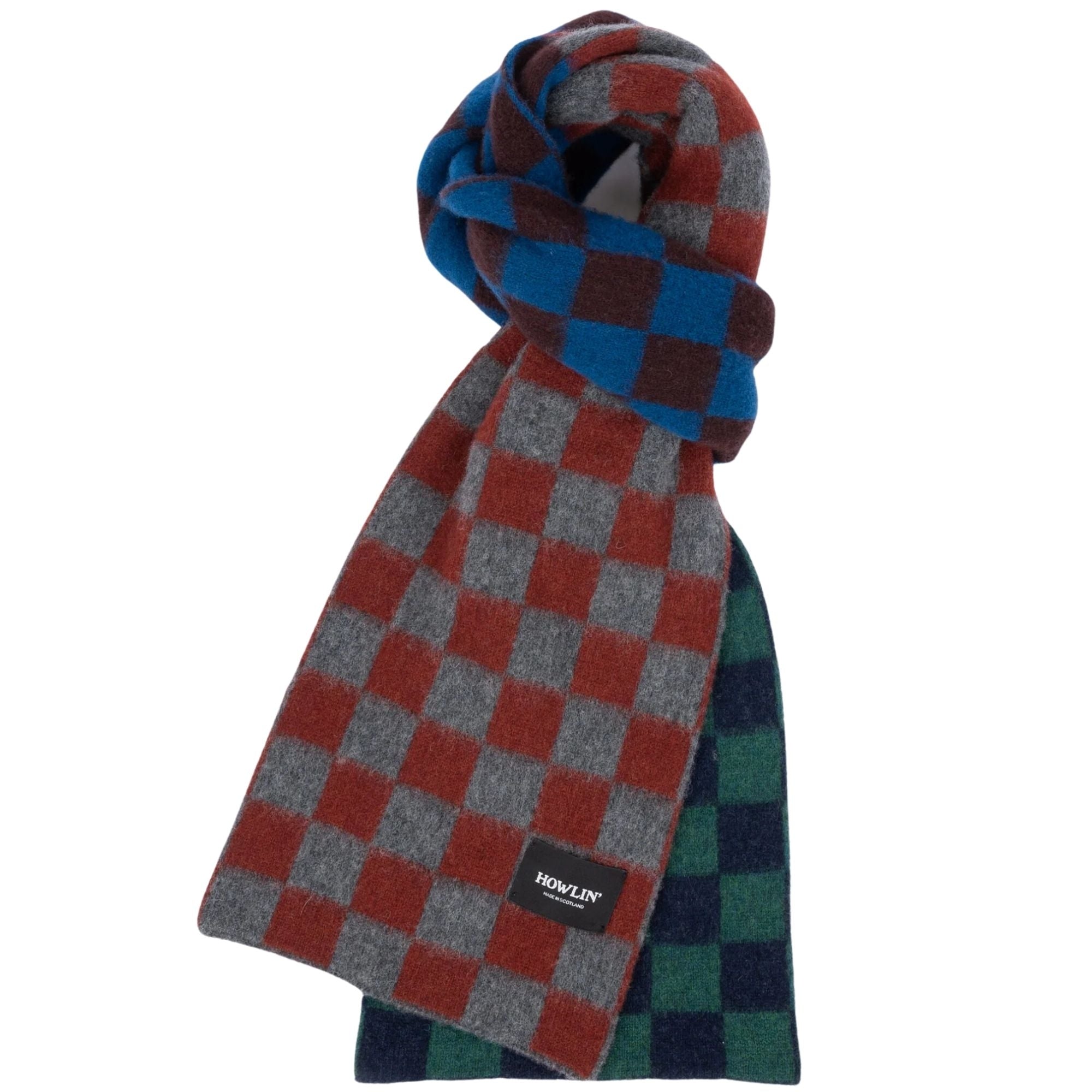 Howlin' Cosmic Checkerboard Scarf - Cosmic