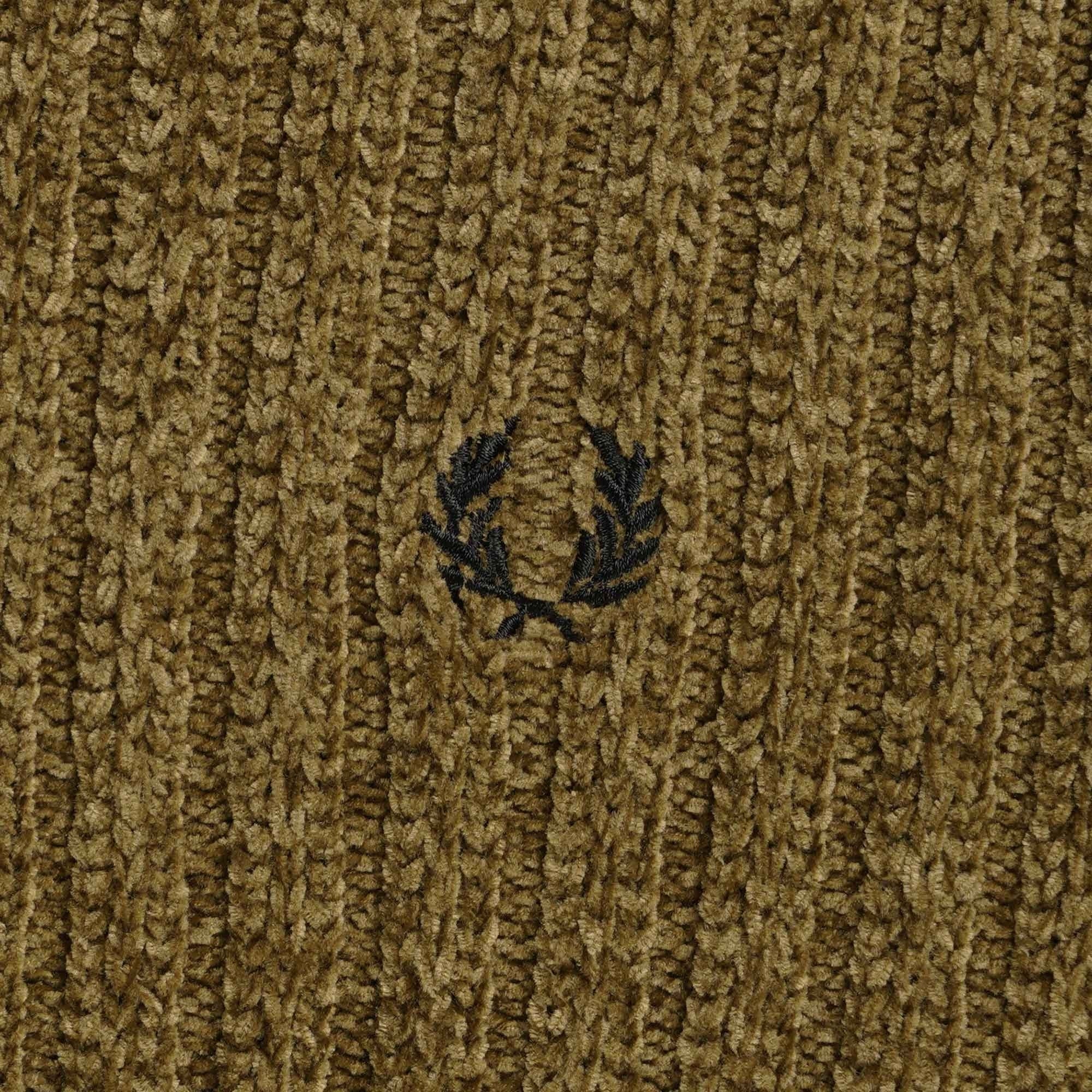 Fred Perry Chenille Rib Jumper - Shaded Stone