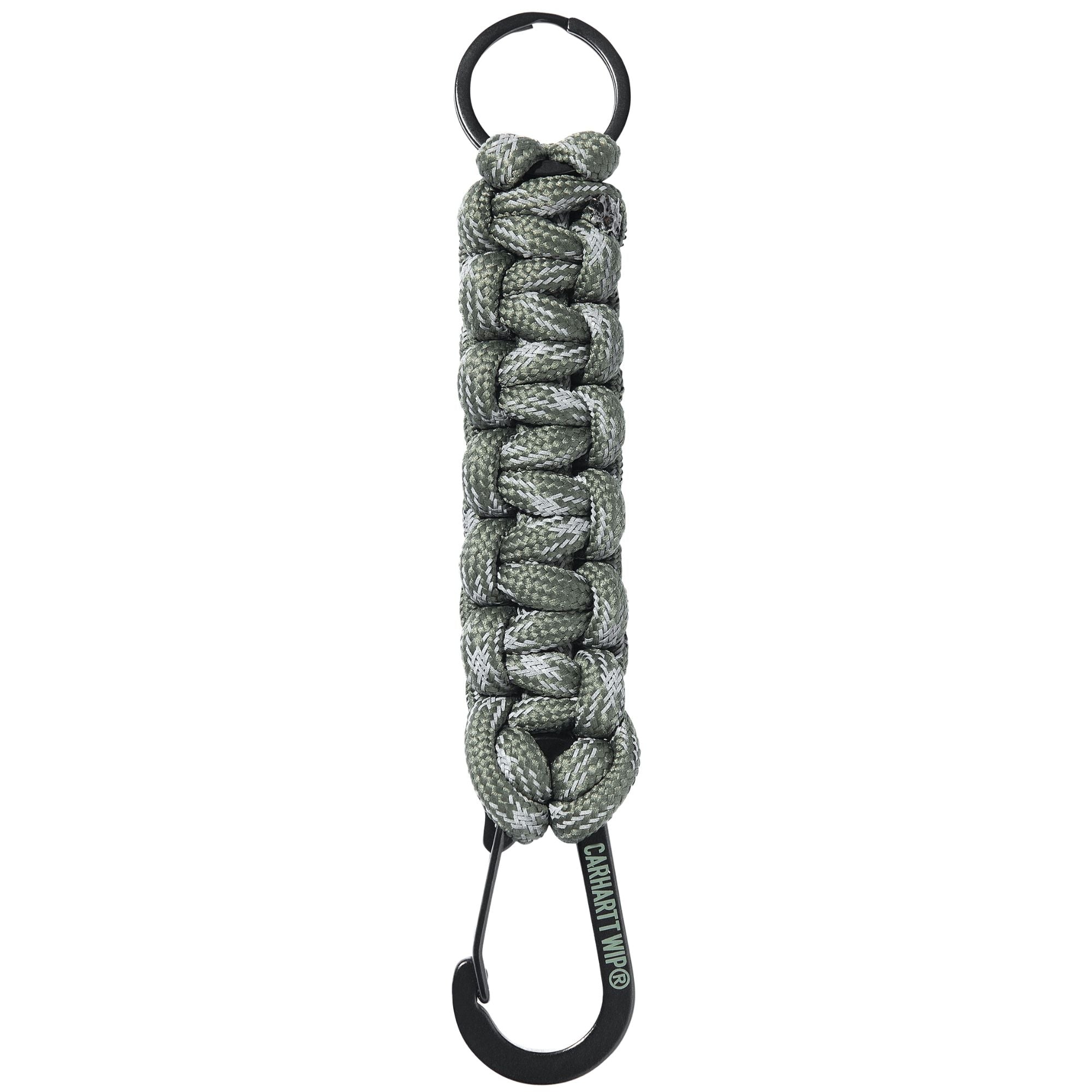 Carhartt WIP Tour Cord Keychain - Smoke Green