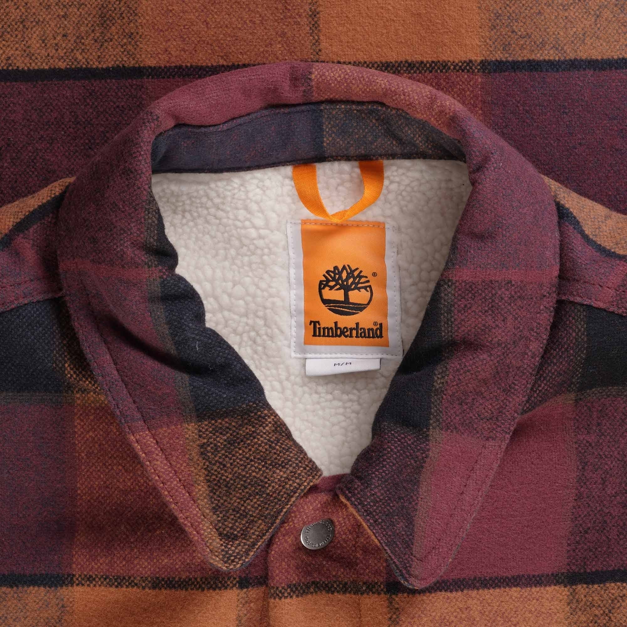 Timberland Sherpa Overshirt - Orange