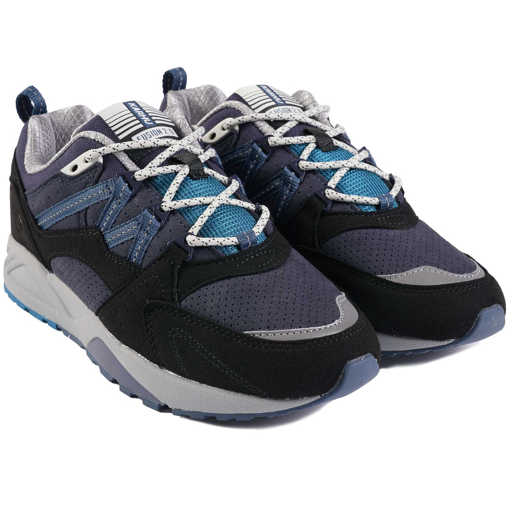 Karhu Fusion 2.0 - Jet Black and Deep Lagoon