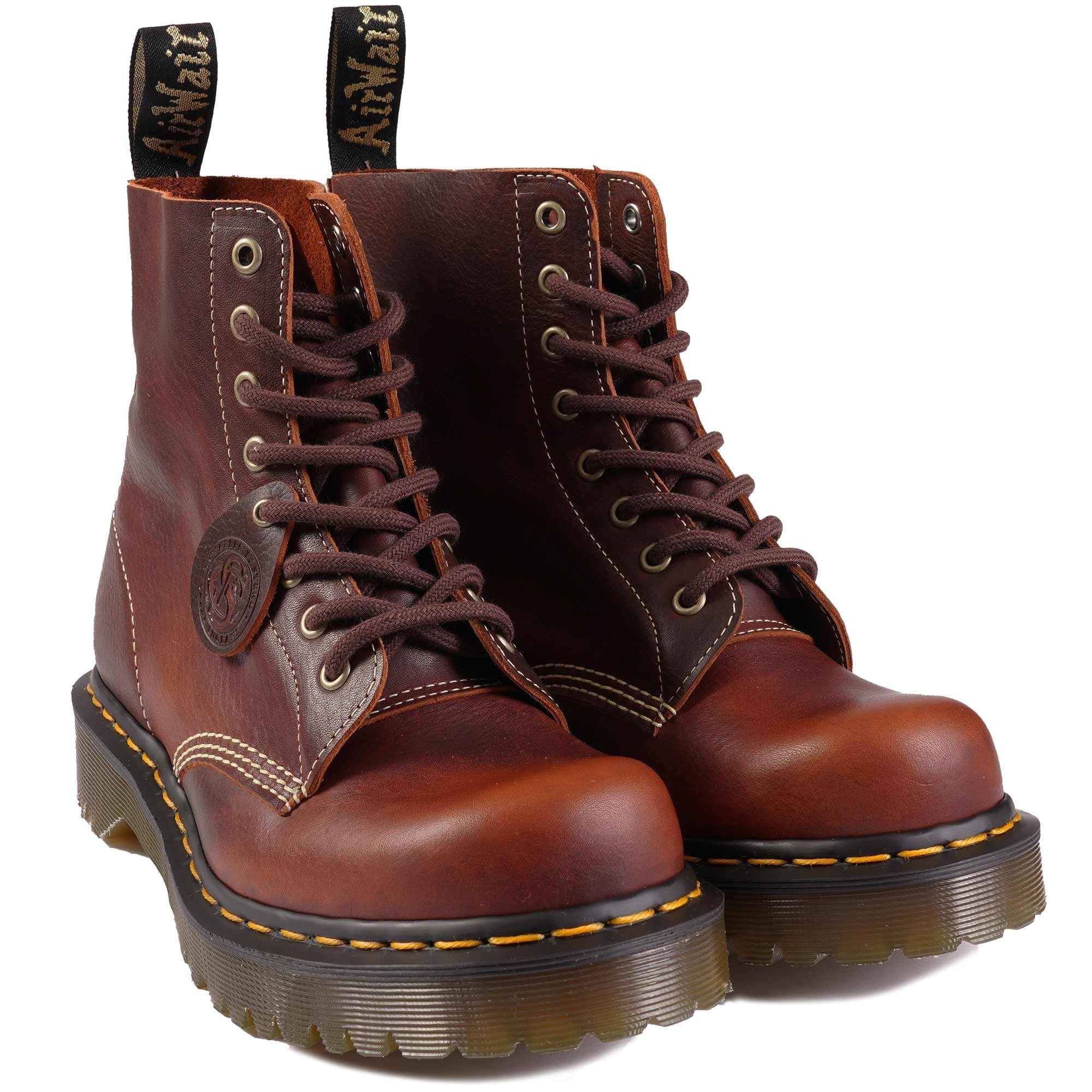 Dr. Martens Made In England 1460 Pascal Phoenix Leather - Heritage Tan