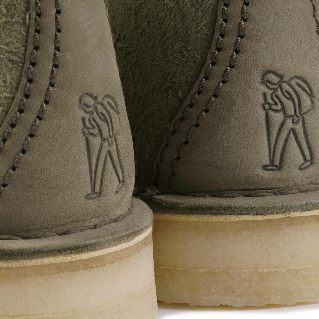 Clarks Originals Desert Trek Hi - Forest Green