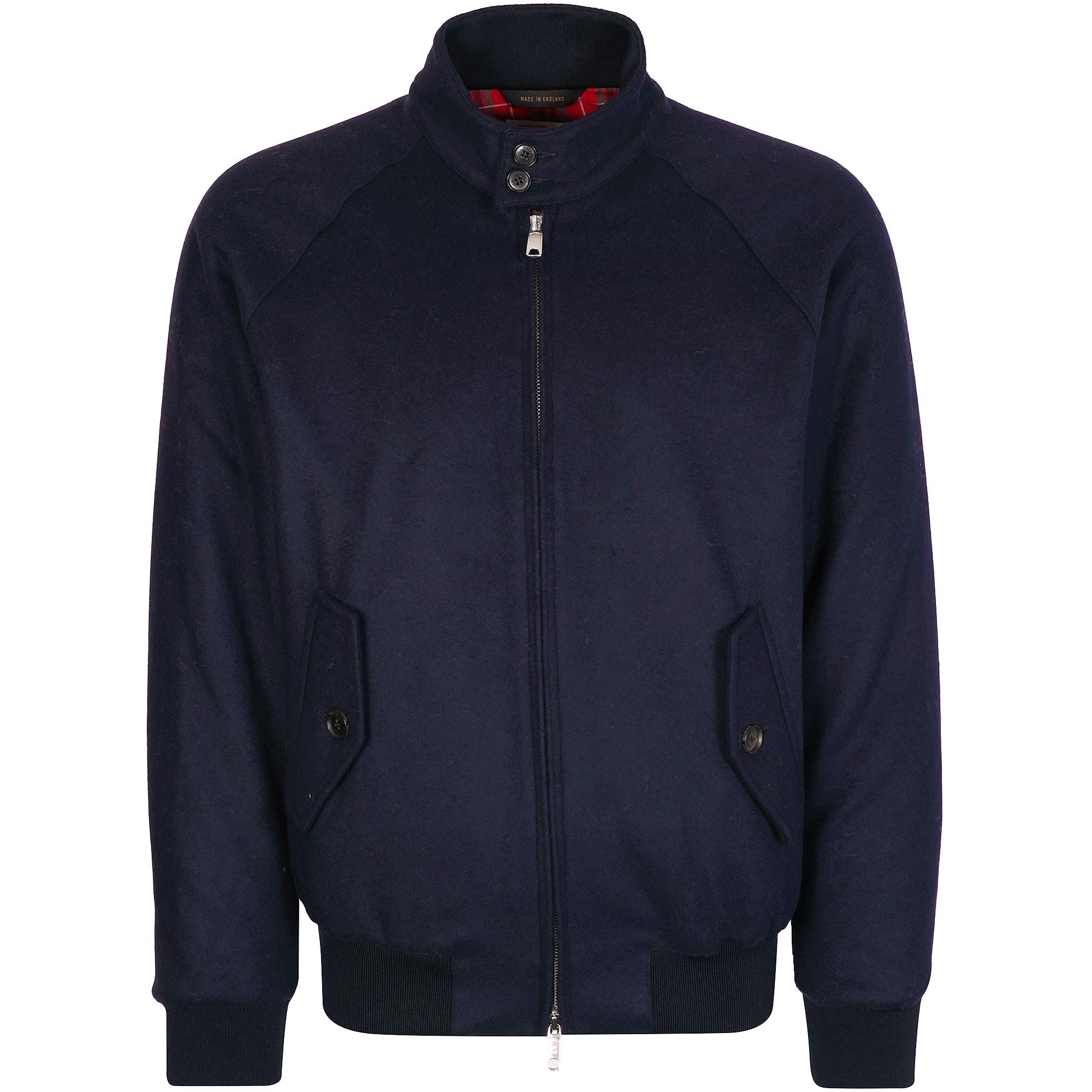 Baracuta G9 Melton Wool - Deep Blue