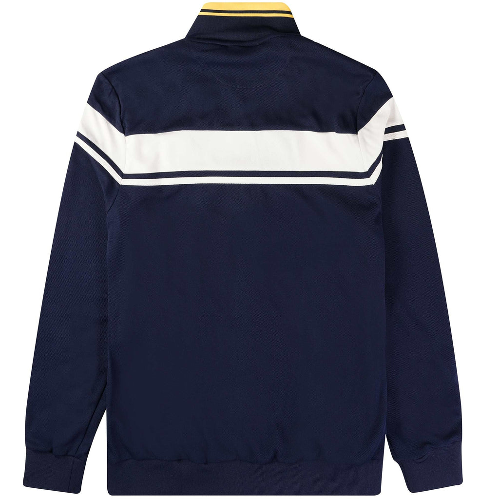 Sergio Tacchini Damarindo Track Top - Maritime Blue and Gardenia