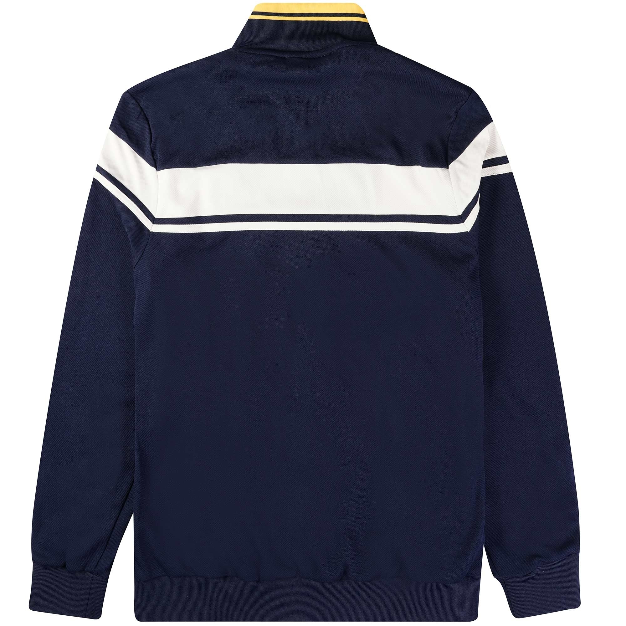 Sergio Tacchini Damarindo Track Top - Maritime Blue and Gardenia