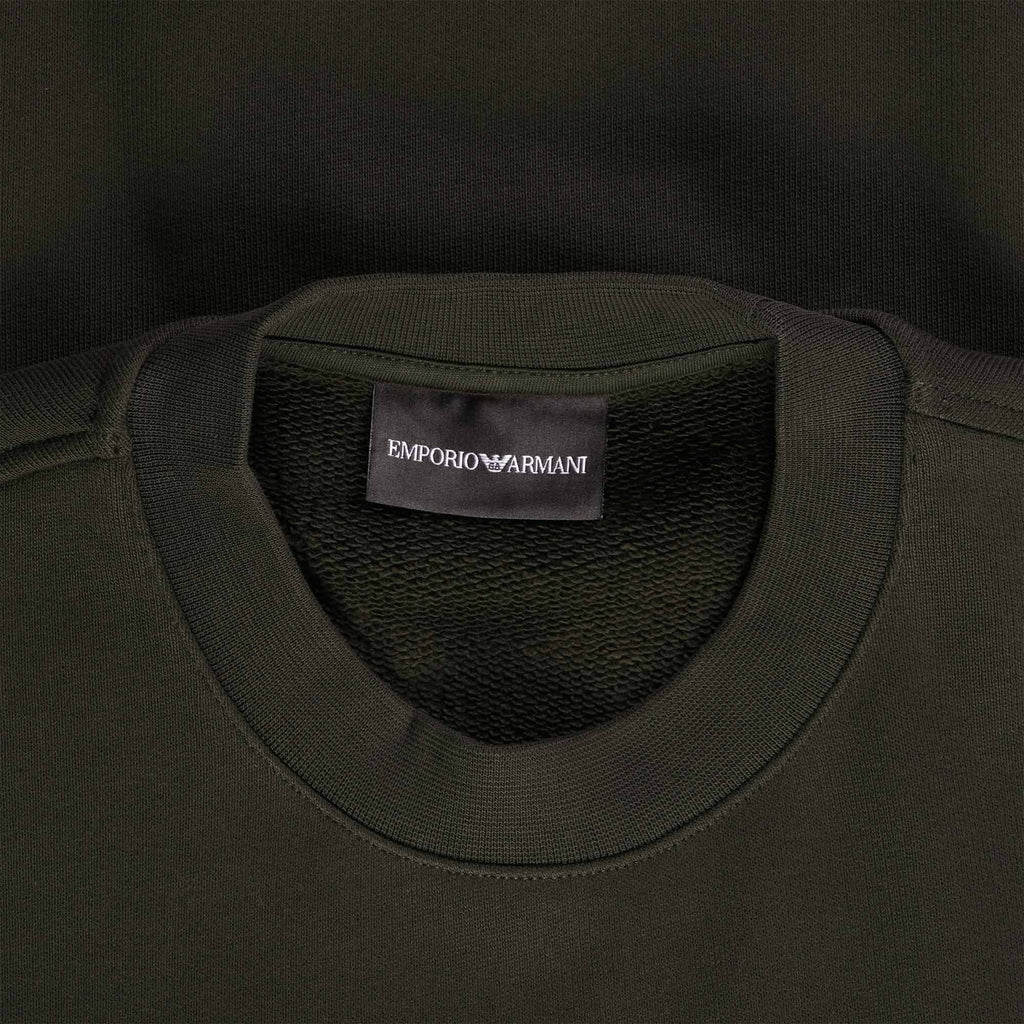 Emporio Armani Heavyweight Jersey Sweatshirt - Military