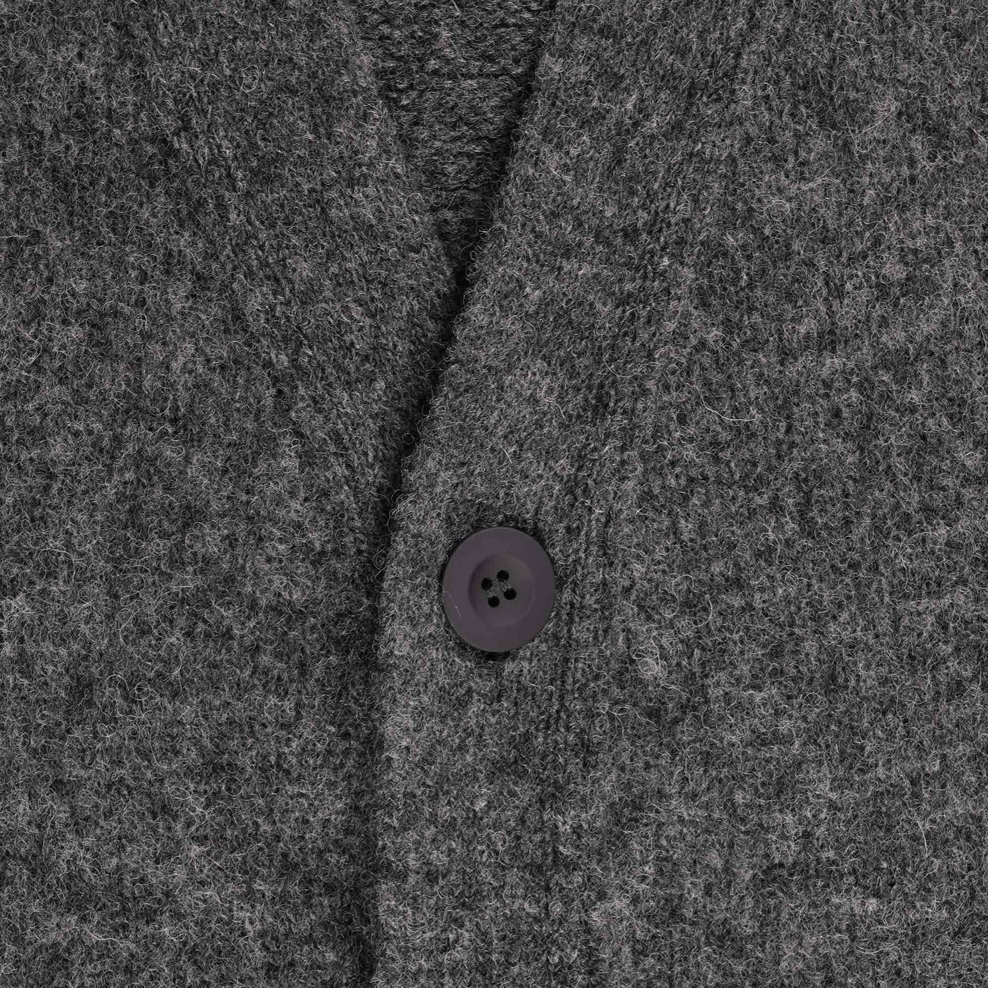 Howlin' Shaggy Bear Cardigan - Oxford
