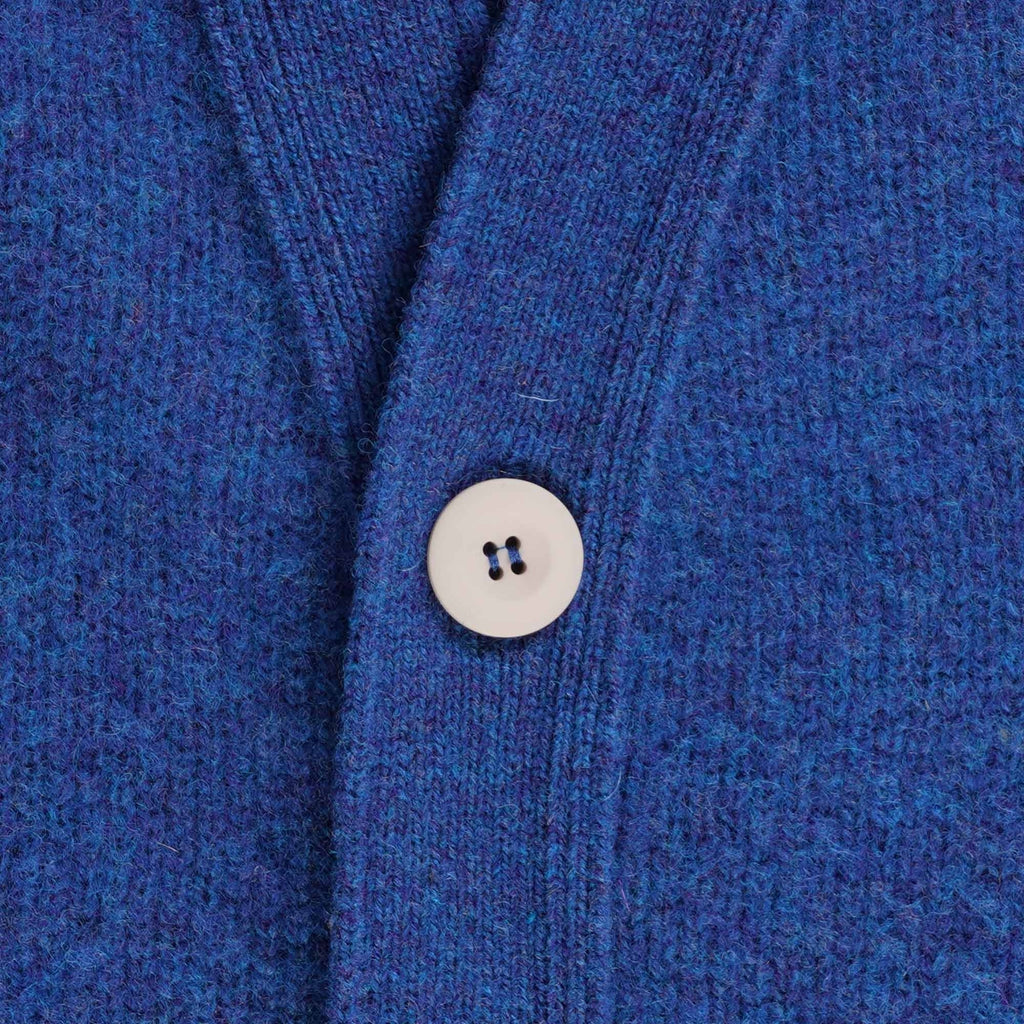 Howlin' Shaggy Bear Cardigan - Atlantis