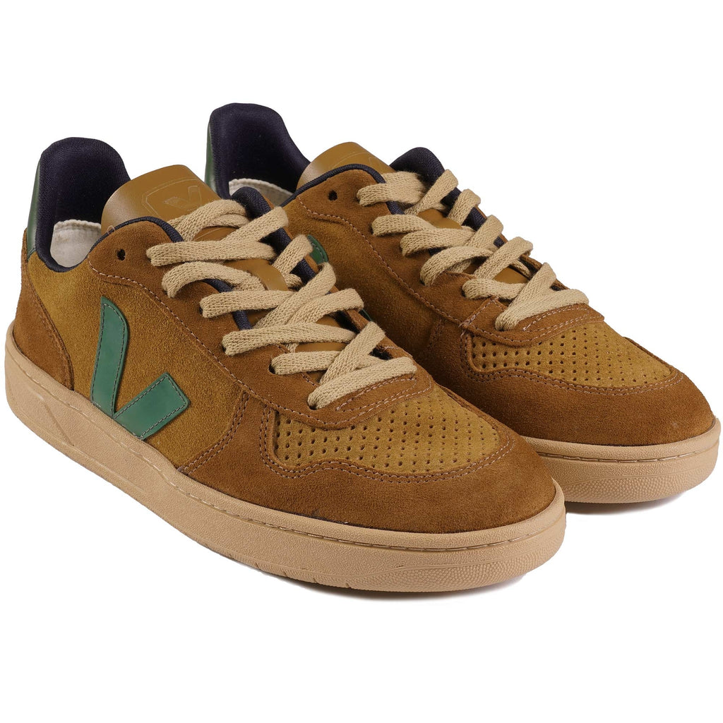 Veja V-10 Suede - Camel