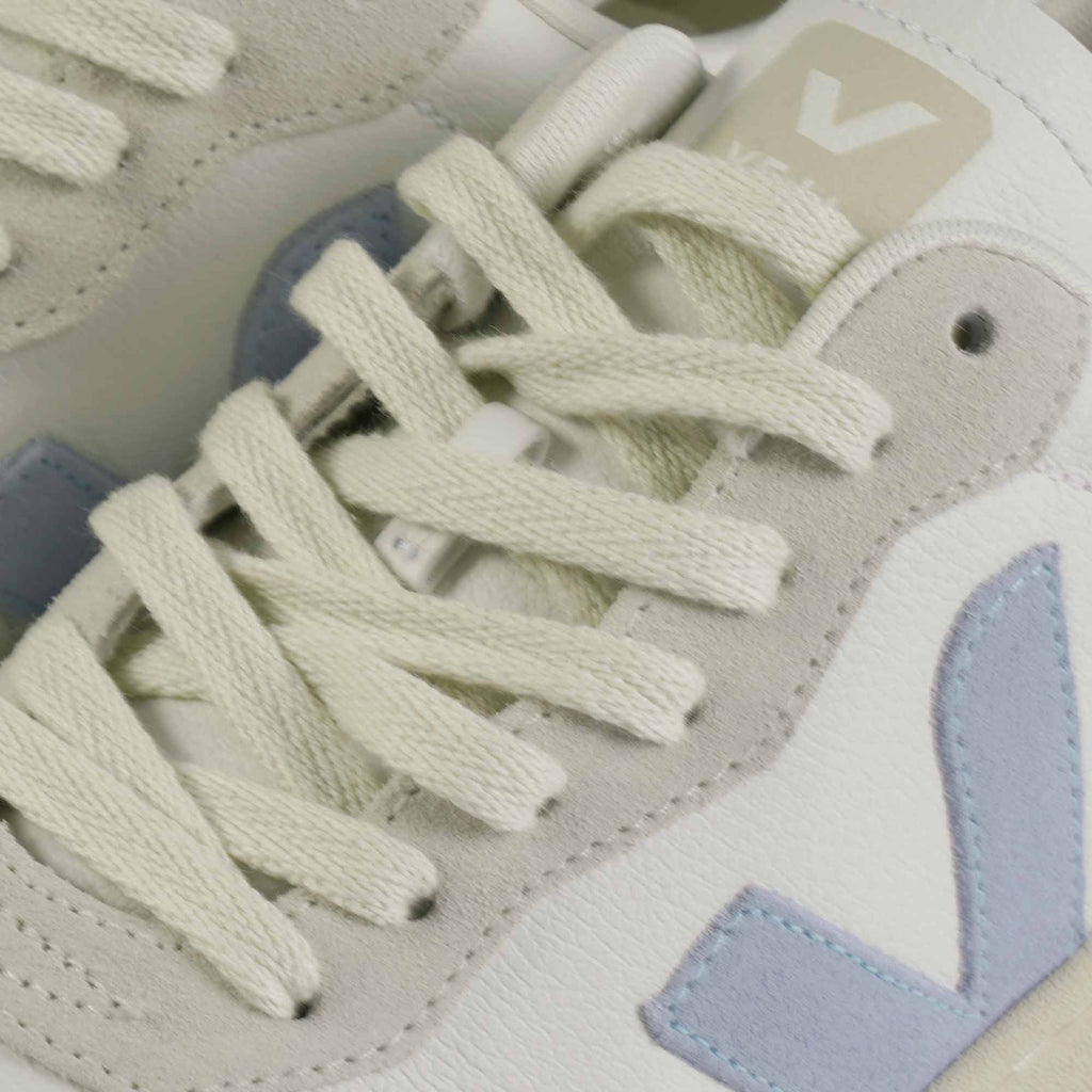Veja Women's V-90 O.T Leather - Extra White Steel