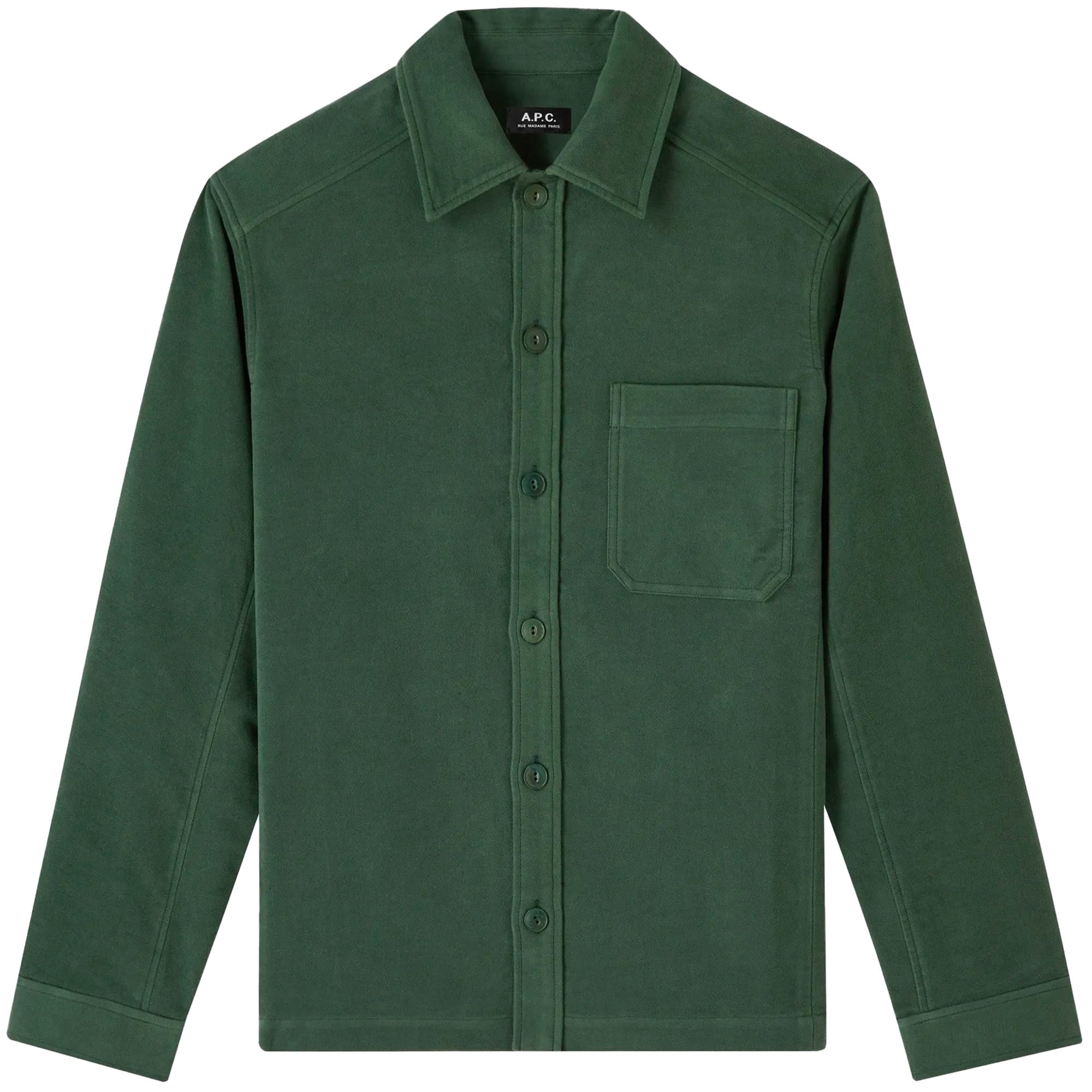 A.P.C. Adrien Overshirt - Vert