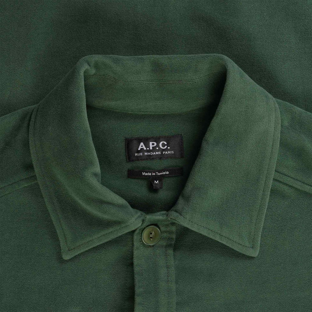 A.P.C. Adrien Overshirt - Vert