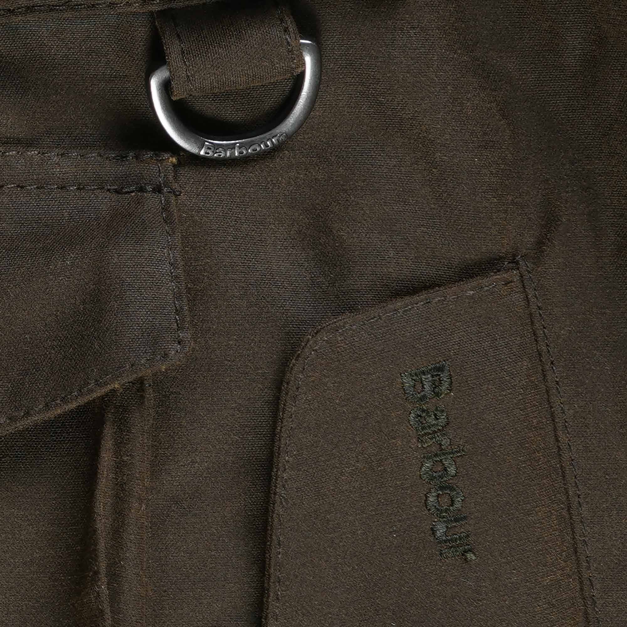 Barbour x Baracuta Clayton Wax Jacket - Olive