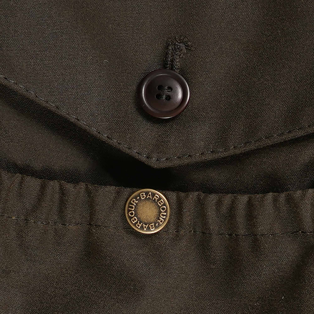 Barbour x Baracuta Clayton Wax Jacket - Olive