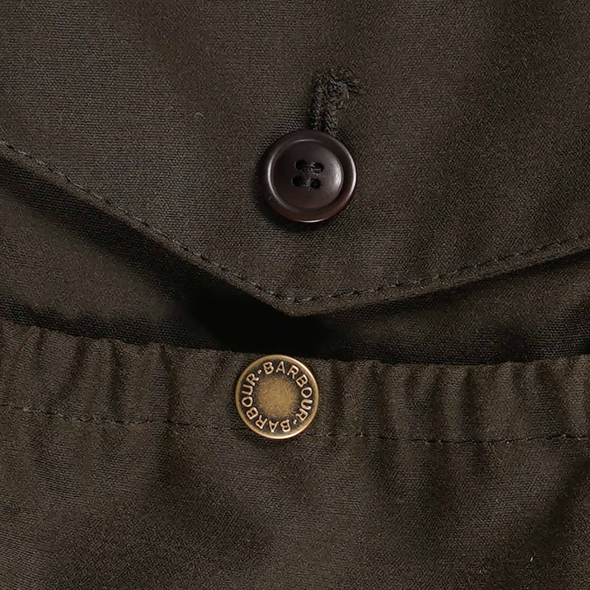Barbour x Baracuta Clayton Wax Jacket - Olive