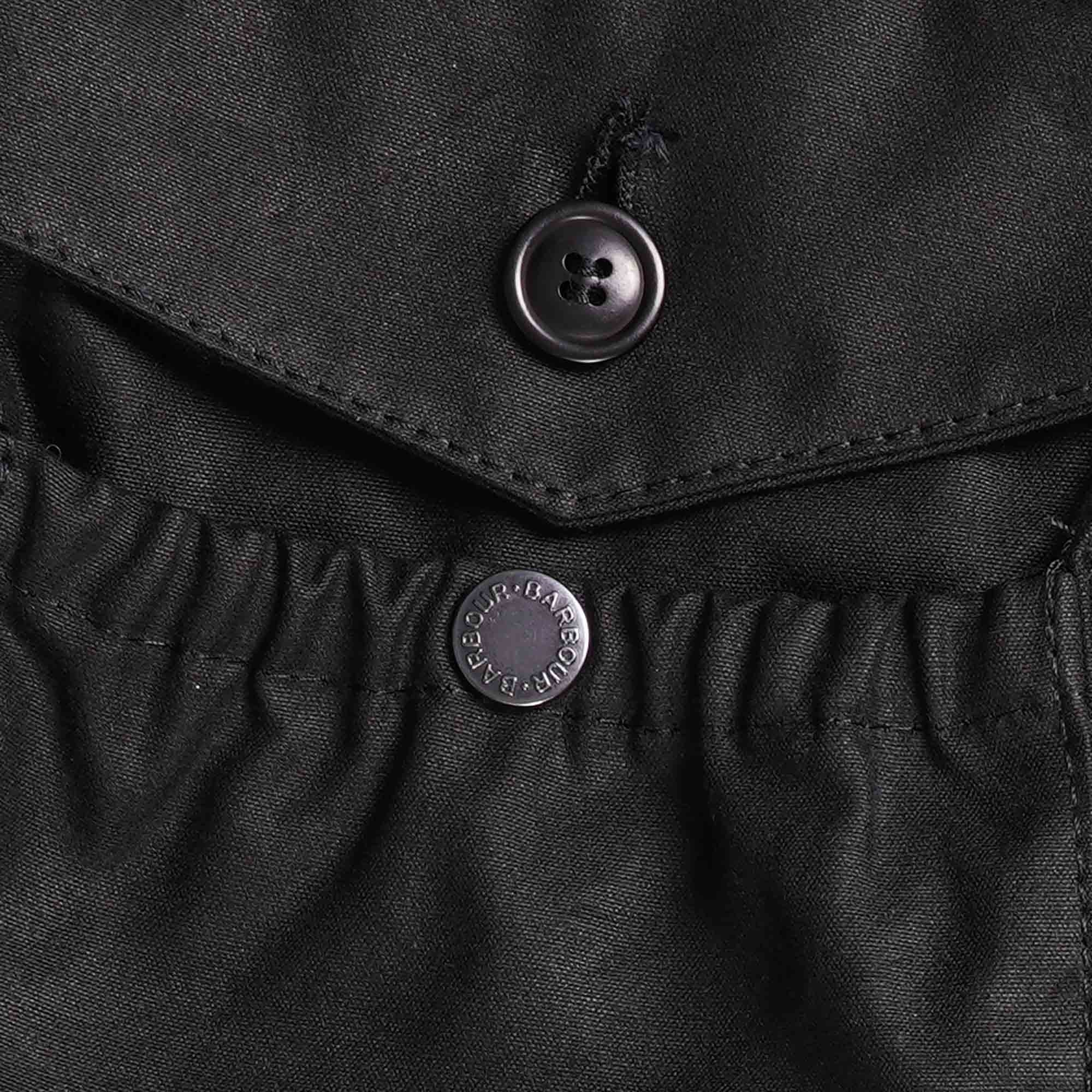 Barbour x Baracuta Clayton Wax Jacket - Black
