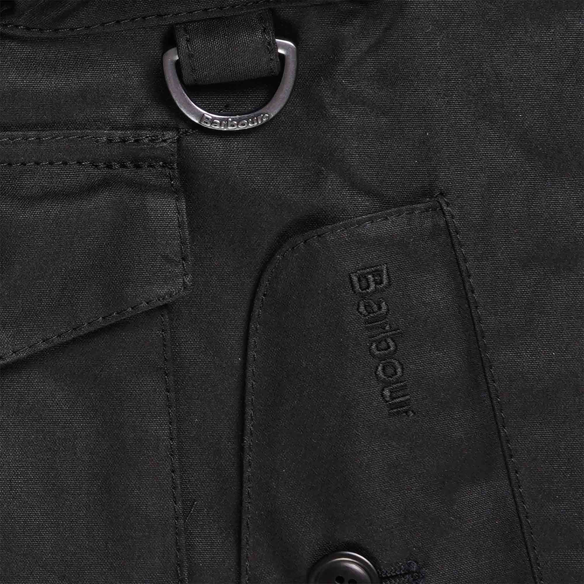 Barbour x Baracuta Clayton Wax Jacket - Black