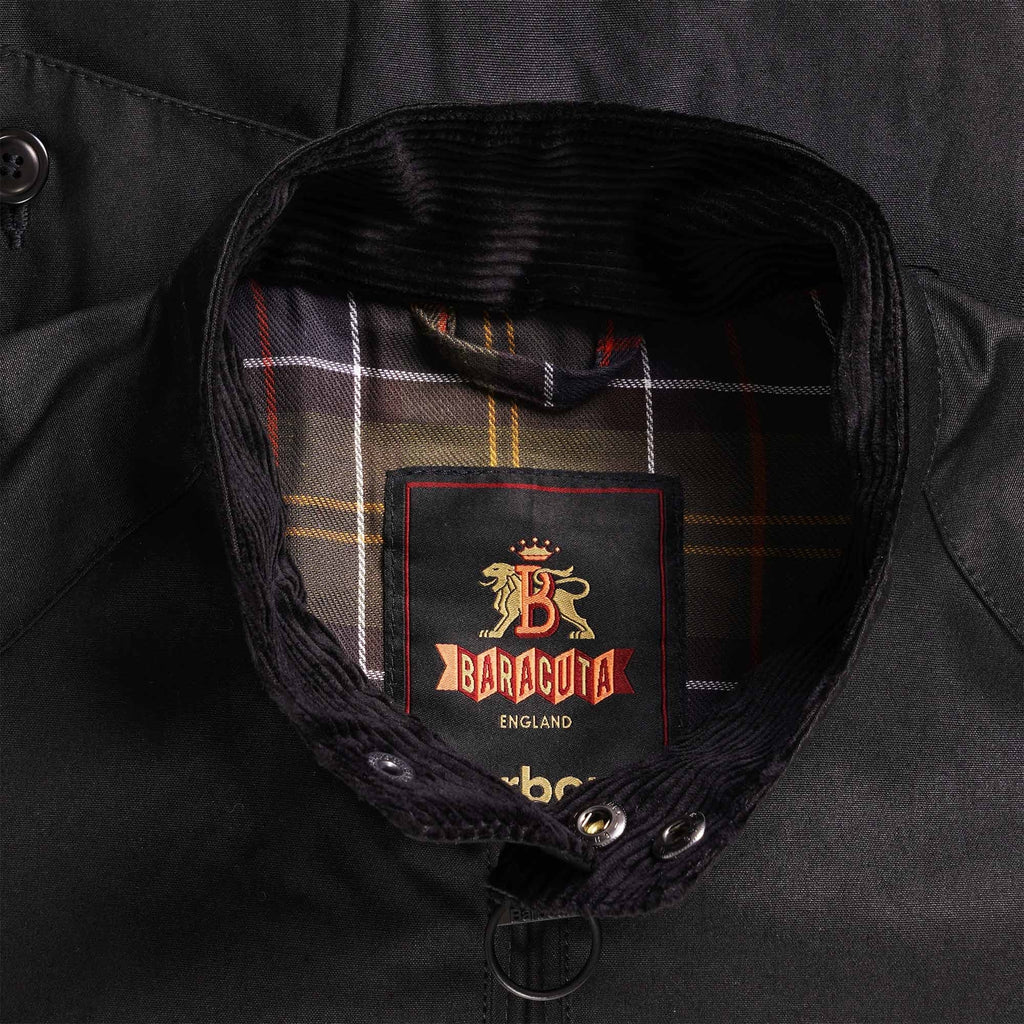 Barbour x Baracuta Brown Wax Jacket - Black