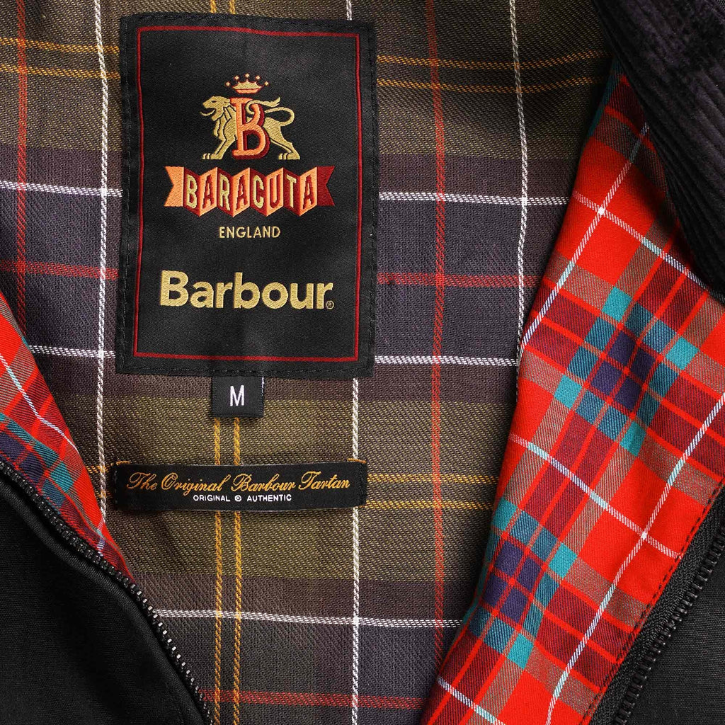 Barbour x Baracuta Brown Wax Jacket - Black