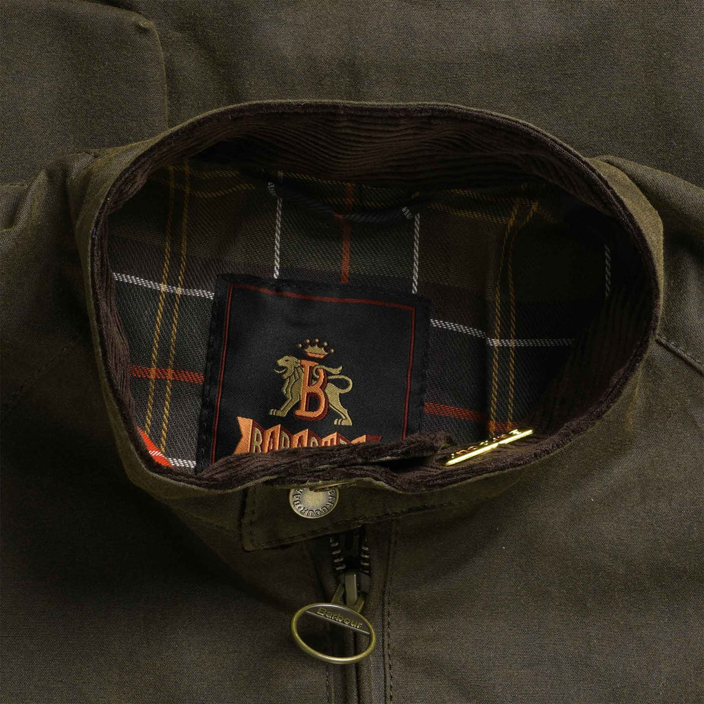 Barbour x Baracuta Brown Wax Jacket - Olive