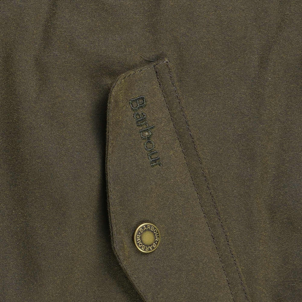 Barbour x Baracuta Brown Wax Jacket - Olive