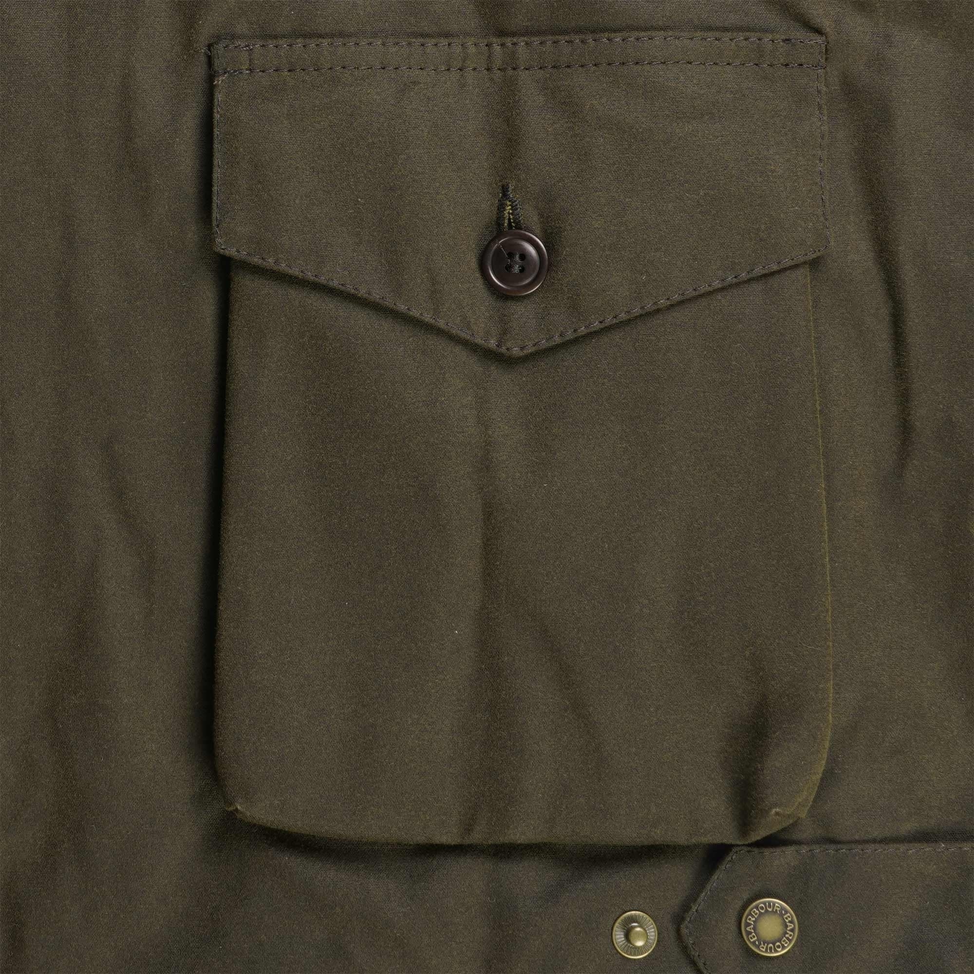 Barbour x Baracuta Brown Wax Jacket - Olive