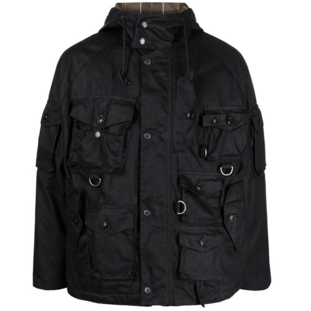 Barbour x Baracuta Clayton Wax Jacket - Black