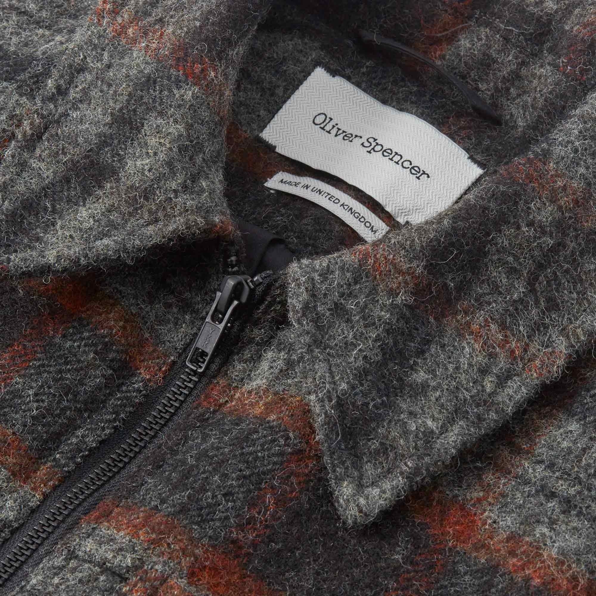 Oliver Spencer Norton Jacket Kennington - Rust Multi